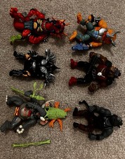 Vintage 1990’s TMNT Action Figure Lot of Six