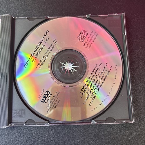 Juan Luis Guerra Y 4.40 El Original 4.40 (CD, 1990 Wea Latina) - Picture 4 of 4