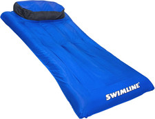 ORIGINAL Fabric Covered Pool Float Mattress Lounger Raft for Adults Kids I Com