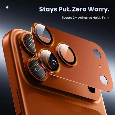 For iPhone 17 Pro Max Air 17 Pro 17 Full Cover Metal Camera Glass Lens Protector