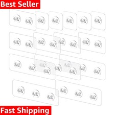 Versatile 15 Pack Shower Adhesive - Easy No-Drill Installation, 20 lbs Capacity