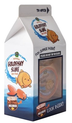 Lot of 4 Slime Kit Pet Goldfish Scented Sensory play activity hands on Set