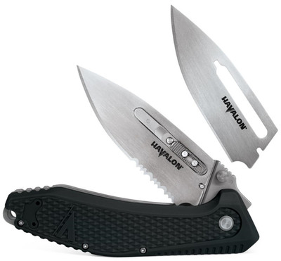 Havalon Redi Black Folding Blade Knife NEW