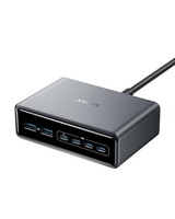 Anker Prime USB C LadegeräT 200W 6 AnschlüSse Gan Ladestation Multiprotect