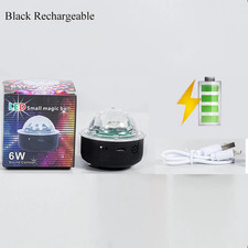 6W Auto Rotating LED Projector Light Laser Lamp Bulb Voice Control Crystal Ball
