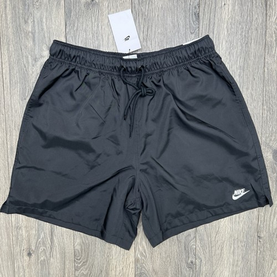 #ad Nike Shorts Size Small Mens Black Club 6quot; Woven Flow Standard Fit $50 $35.00