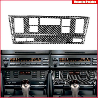 For BMW 5 Series M5 E39 98-03 Carbon Fiber Interior Air Conditioning Panel Trim