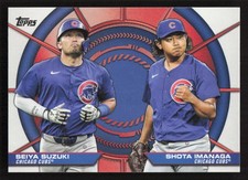 2025 Topps Seiya Suzuki / Shota Imanaga Dynamic Duos #DD-7 Card