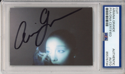 SIGNED Ariana Grande Eternal Sunshine Deluxe Photo FULL NAME