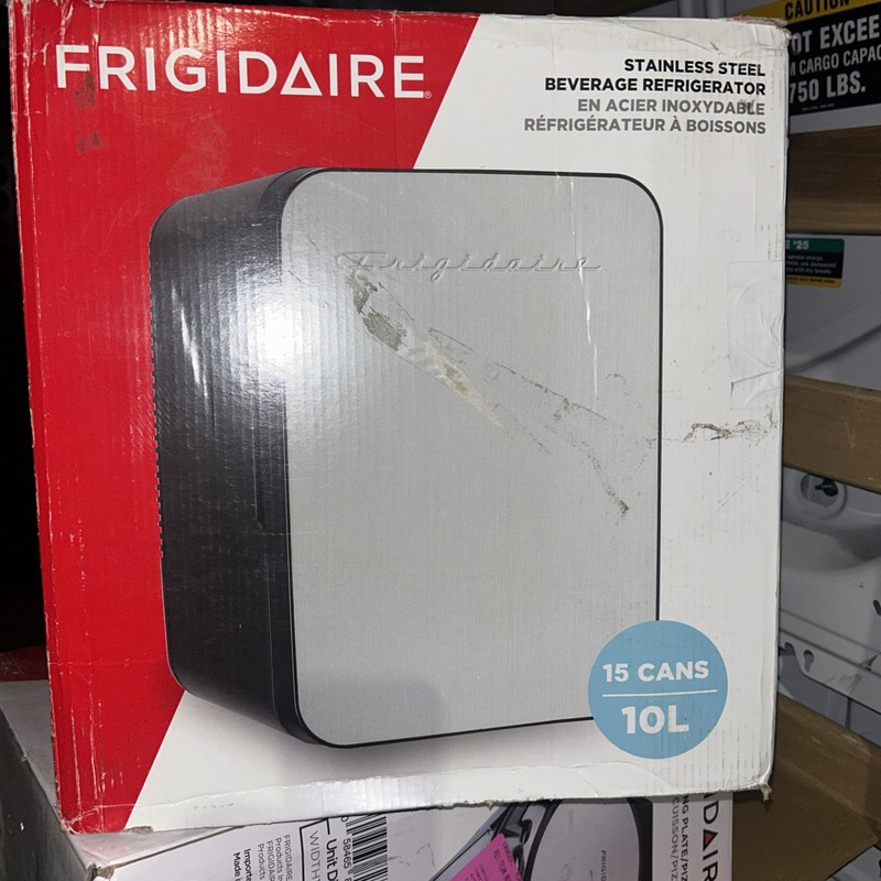Frigidaire Retro 10L 15-Can Mini Fridge - Stainless Steel (EFMIS183-SS)