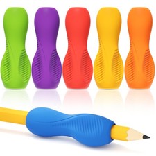 ELETIUO 6-Pack Pencil Grips,Ergonomic Triangular Design with Assorted Colors