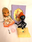 Vintage Liddle Kiddles LIDDLE MIDDLE MUFFET Storybook Doll Mattel 1960s