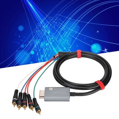 Component Cable 1.8m/5.9ft Double Shielded Plug And Play Digital AV Output GPUM