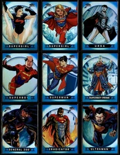 2025 Fleer Brilliants Superman - Blue Foil Parallel - #1-90 PYC Updated 11/22