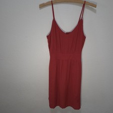 Greylin Anthropologie Small Red Mini Dress Spaggetti Strap V-Neck
