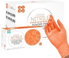 Oran Nitrile Gloves - Powder and Latex Disposable Gloves, Ex