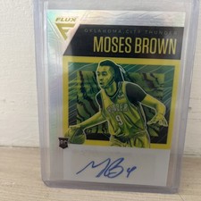 2020-21 Panini Chronicles Airborne Signatures Moses Brown