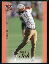 2024 Fleer Ultra #34 Justin Suh Orange #87/349