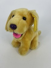 Lisa Frank Vintage Casey Golden Retriever Lab Puppy Dog Plush Stuffed 1990s