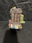 Musical Teddy Bear Resin Figurine w/ Rocking Chair, Multicolor, Small — photo 3