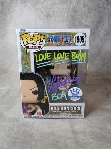 Funko Pop! One Piece: Boa Hancock #1905 Signed & Quoted + MAS COA *SEE PICTURES