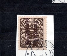 Österreich 1921 Lokalausgabe Burgenland; Austria local issue