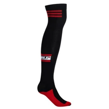 NORU Riding Socks Long Black/Red ONE SIZE 9-13 7201-2111-00