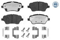 Bremsbelagsatz, Scheibenbremse MEYLE-PD: Advanced Performance A 025 251 3417/PD