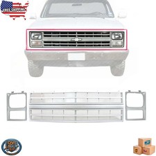 For 1985-1986 Chevrolet C10 PICKUP Front Gril...