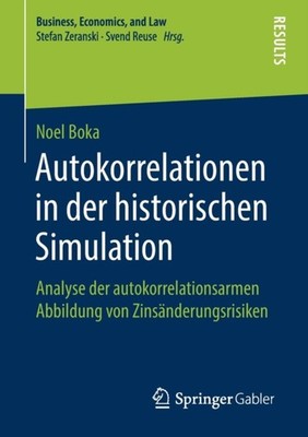 Boka - Autokorrelationen in der historischen Simulation   Analyse der  - X555z