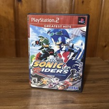 TESTED 8.7/10 CD NOT COMPLETE ART CASE NO MANUAL Sonic Riders PlayStation 2 PS2
