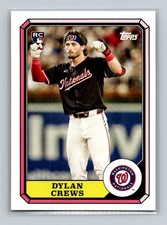 2025 Topps Archives #87BB-4 dylan crews 1987 Topps Boardwalk and Baseball