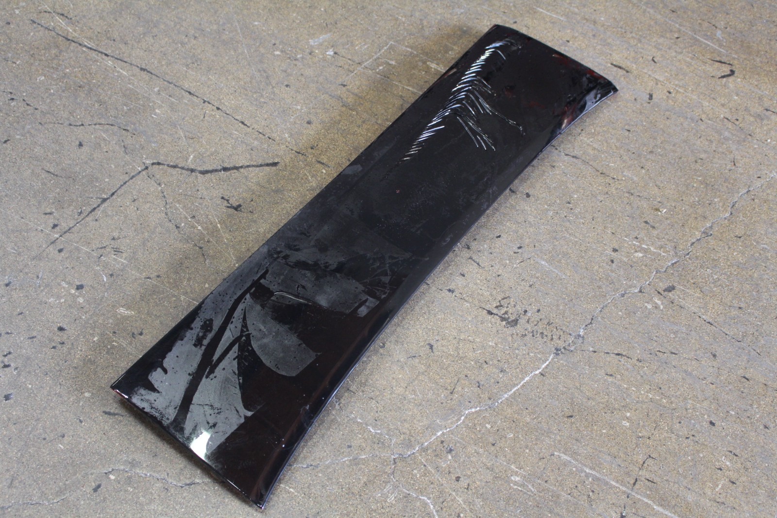 Ferrari 296 GTB, Upper Spoiler Cover Panel, Sticky, Used, P/N 985900778