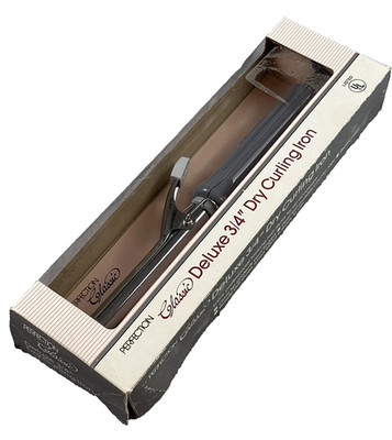 Perfection Classic Deluxe 3/4 Inch Hair Curling Iron Ready Dot Swivel Cord Salon