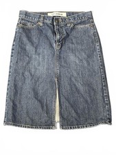 Gap Jeans Denim Pencil Skirt With Front Slit Y2K Vintage Style Women s Size 8