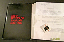 BURT REYNOLDS,RACHEL WARD, (SHARKYS MACHINE) ORIG,1981 MOVIE PRESSKIT