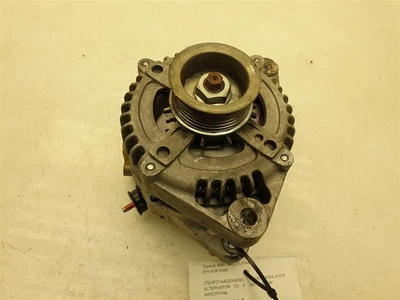 01-03 MONTAJE ALTERNADOR TOYOTA HIGHLANDER 6CYL 3.0L 100 AMPERIOS Foto 2 de 4