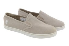 TIMBERLAND A2EXV-A57118 Women Shoes EU38/38.5 Grey Textile Slip Casual Loafers I