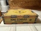 GOOD USED VINTAGE KING EDWARD THE SEVENTH IMPERIAL SWISHER CO TOBACCO CIGAR BOX — photo 2