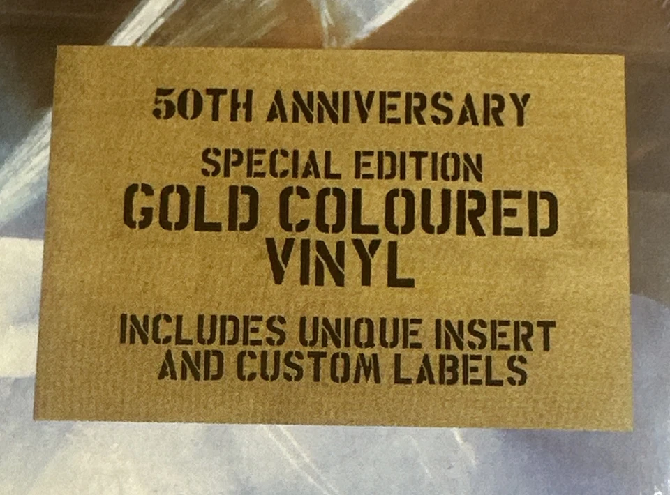 AC/DC - Blow Up Your Video ~ New Sealed 50th Anniversary Gold Vinyl Record - Image 3 of 4