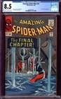 AMAZING SPIDER-MAN #33 CGC 8.5 CR/OW PAGES // DR. CURT CONNORS APP MARVEL 1966