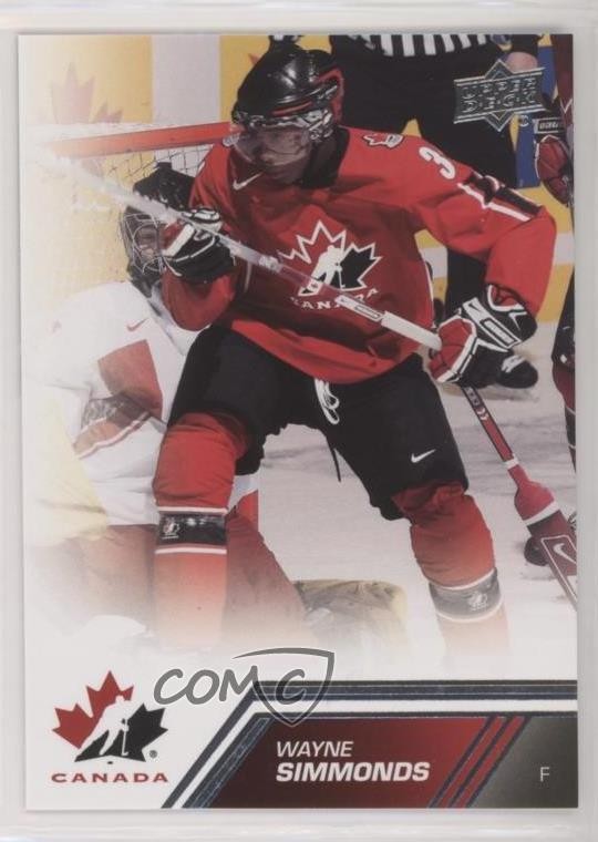2013 Upper Deck Team Canada Wayne Simmonds #193 k2t