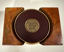 Wisconsin Central System Ltd. Railroad Logo Coaster Set Heavy