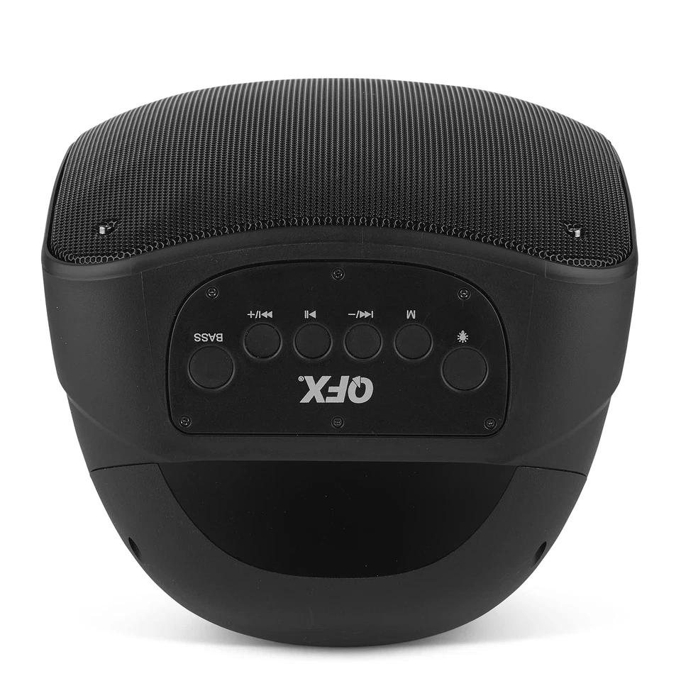 PBX-136 Portable Bluetooth Speaker with LED Party Lights - Built-in 6.5” Subw... - Image 4 of 4