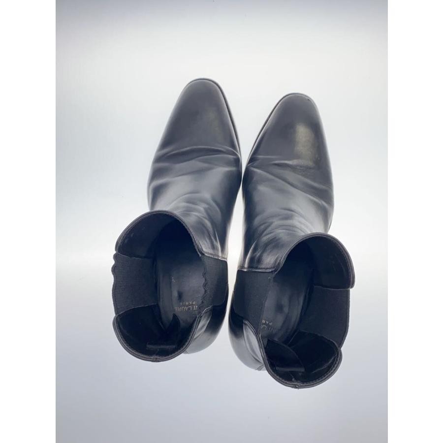 Stivali Saint Laurent Side Gore Chelsea in pelle nera taglia 42 da uomo autentici