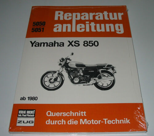 Reparaturanleitung Yamaha XS 850 Motor Kupplung Vergaser Getriebe Elektrik NEU! - Picture 1 of 1