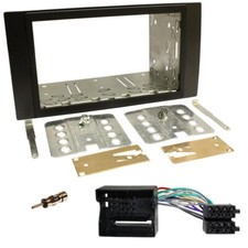 Ford Fiesta Focus C-MAX Galaxy Doppel 2-DIN Auto Radio Blende Einbau Rahmen SET