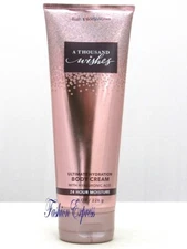 BATH & BODY WORKS A THOUSAND WISHES BODY CREAM 8 OZ