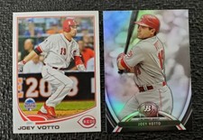 2013 Topps Update Baseball #US268A Joey Votto plus Bowman Platinum base lot