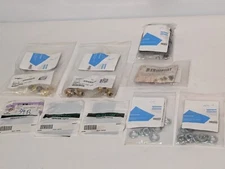 Lot of Assorted Sullair Parts, 043386 Bulbs, 828408-250 Screw Caps, More